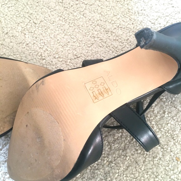 ALDO Aresa-96 Black 4” Heels - Picture 7 of 13